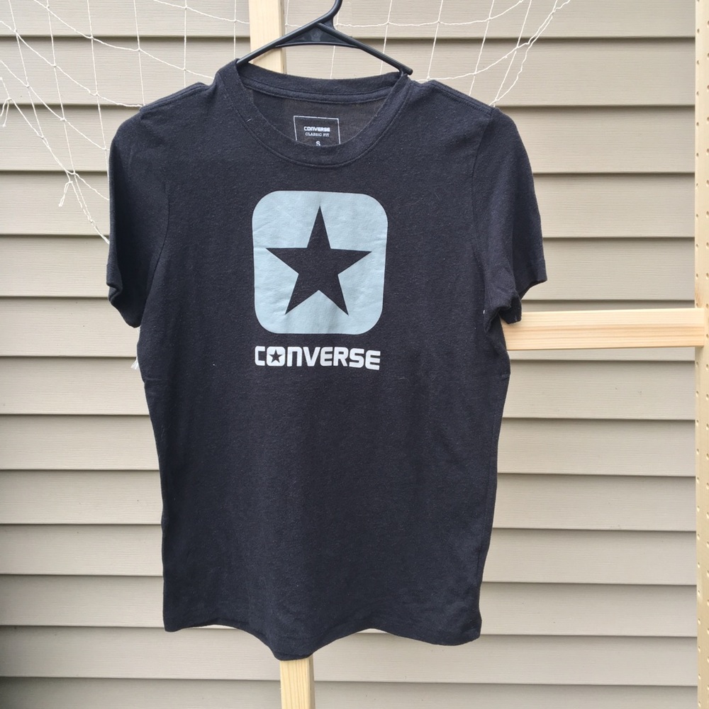 Ladies converse graphic tee